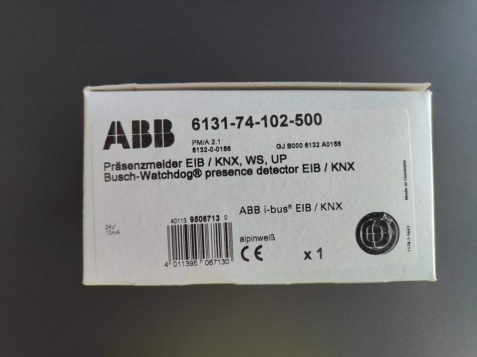 ABB 6131-74-102-500 Präsenzmelder EIB / KNX Instabus EIB in Lahr (Schwarzwald)
