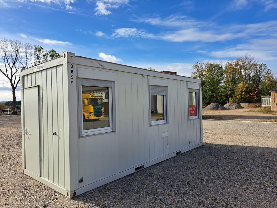 Bürocontainer 6 x 2,4 x 2,78 "neu / gebraucht" in Limbach-Oberfrohna