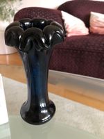 Mid Century Vase Glas Blau Nordrhein-Westfalen - Odenthal Vorschau