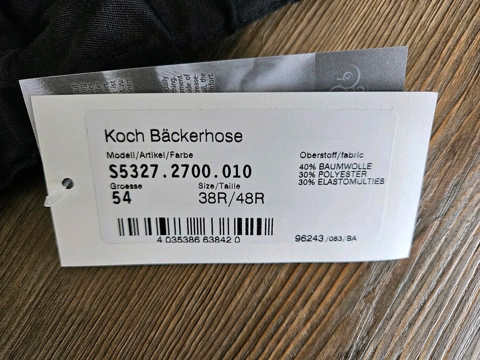 Koch Bäckerhose Gr 54 in Kirchham