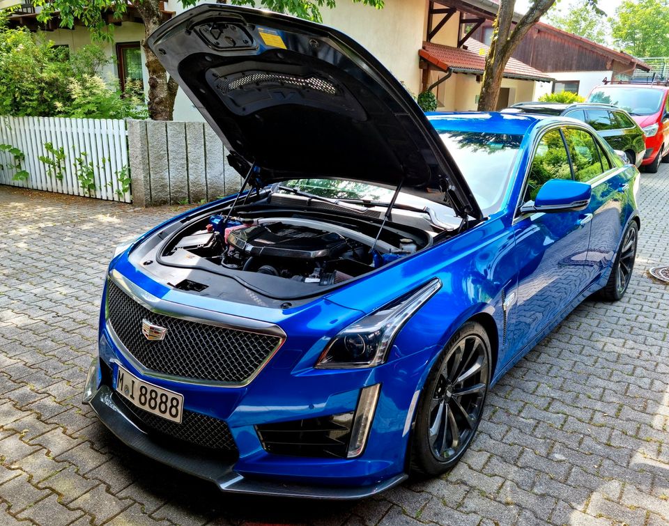 2018 CADILLAC CTS-V 665 PS FERRARI 458 Keramikbremse 6,2 V8 LT4 in Gerblinghausen