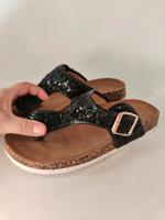 37 Zehetrenner Glitzer Birkenstocks Biolatschen barma Tamaris edc Bayern - Neu Ulm Vorschau