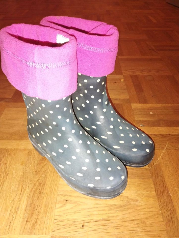 Gummistiefel Regenstiefel Innenschuh Socken dots tcm  Girl in Vilsbiburg