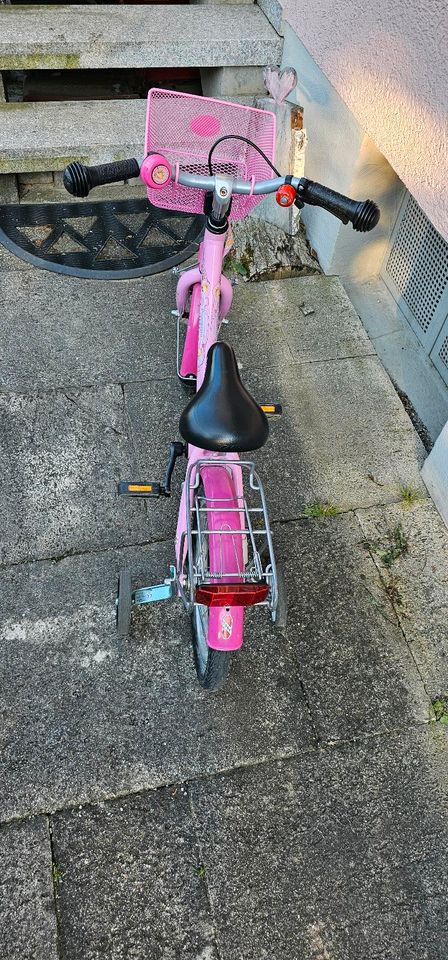 Puky Fahrrad 16 Prinzessin Lillifee mit Seitenrädern in Ansbach