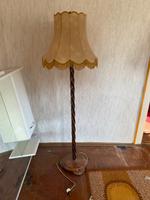 Stehlampe DDR retro alt Holz Eiche Sachsen - Ehrenfriedersdorf Vorschau