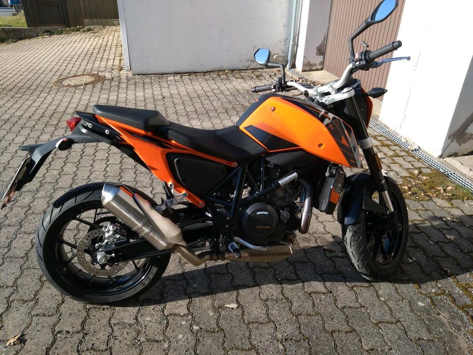 KTM Duke 690 auf A2 gedrosselt in Hummeltal