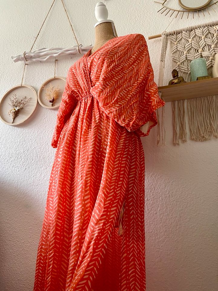 Bohemian Kaftan Maxikleid von Poppy Field 38 / M / Fair fashion in Oberschleißheim