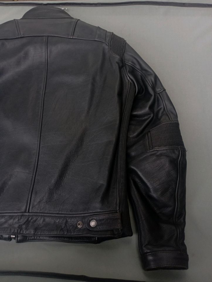 Helstons Motorrad Lederjacke " Trust " Schwarz - L / XL - Top ! in München