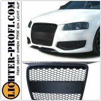 Kühlergrill  Schwarz Matt passend für Audi A3 8P Bj.  05-08 Neu ! Hessen - Calden Vorschau