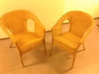 2 schöne leichte Rattan Stühle Rattan Sessel gut erhalten Vintage Bayern - Olching Vorschau