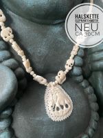 Halskette Kette neu ivory Schmuck Einzelstück boho ethno hippie s Nordrhein-Westfalen - Leverkusen Vorschau