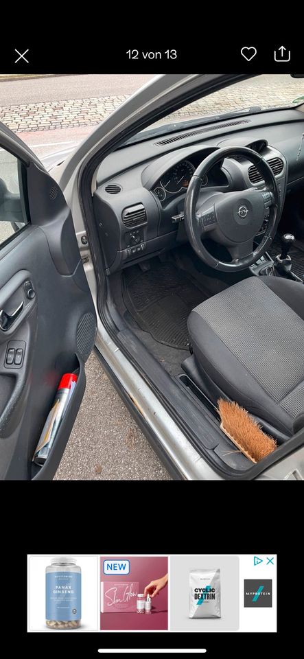 Opel Corsa C 1.2 Benzin in Füssen