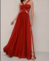 Chic maxi dunkelrotes Abendkleid by NASH Düsseldorf - Heerdt Vorschau