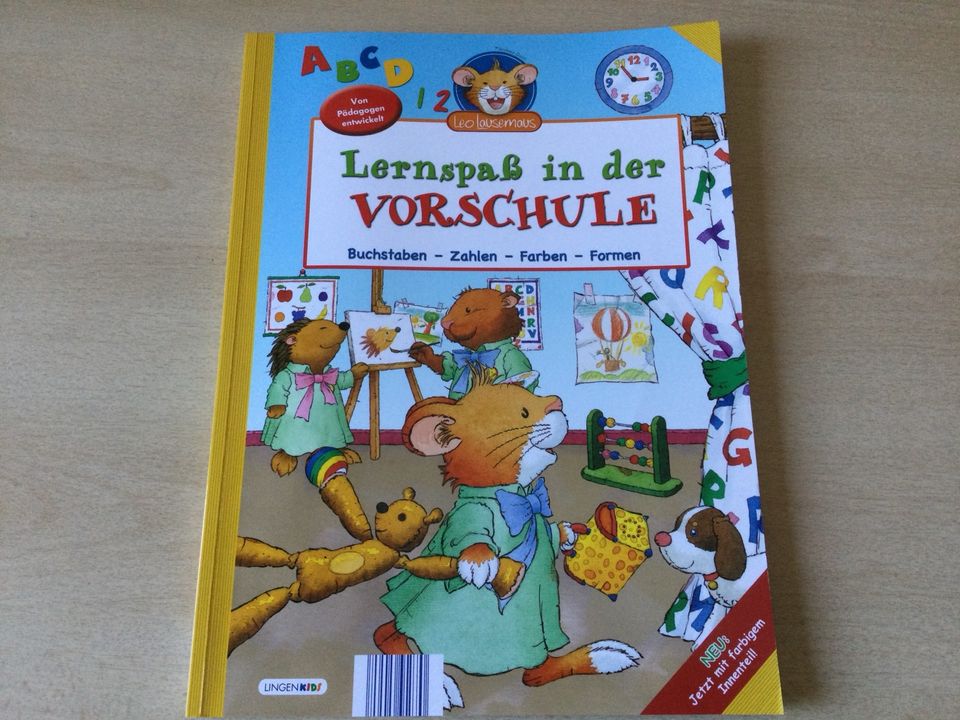 Lernspaß in der Vorschule - Buch zum Malen und Schreiben in Garding