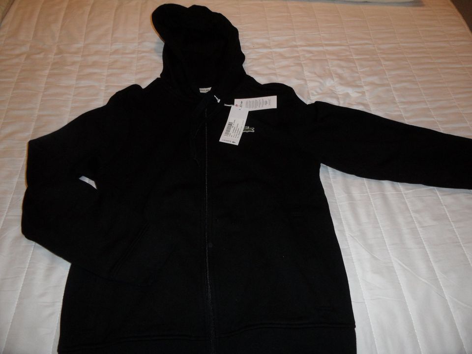 Lacoste Hoodie Sweatshirt Unisex Zipper Jacke Gr. 4 / M in Achim