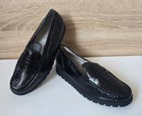 Waldläufer Hegli Lack Leder Loafer Slipper Mokassins Halbschuhe Nürnberg (Mittelfr) - Nordstadt Vorschau