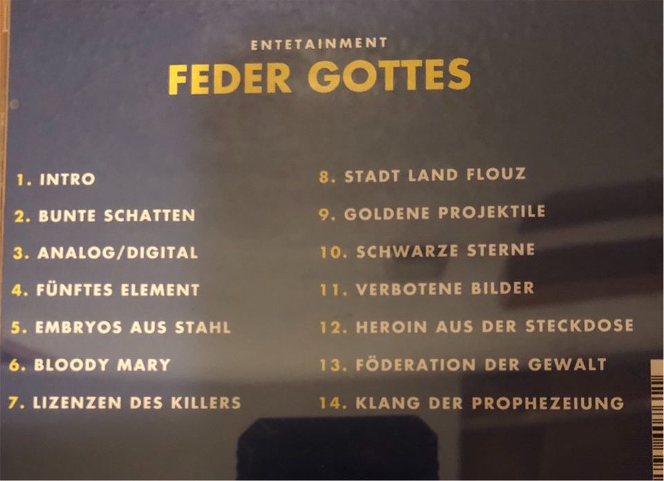 Feder Gottes Doppel CD in Freiburg im Breisgau