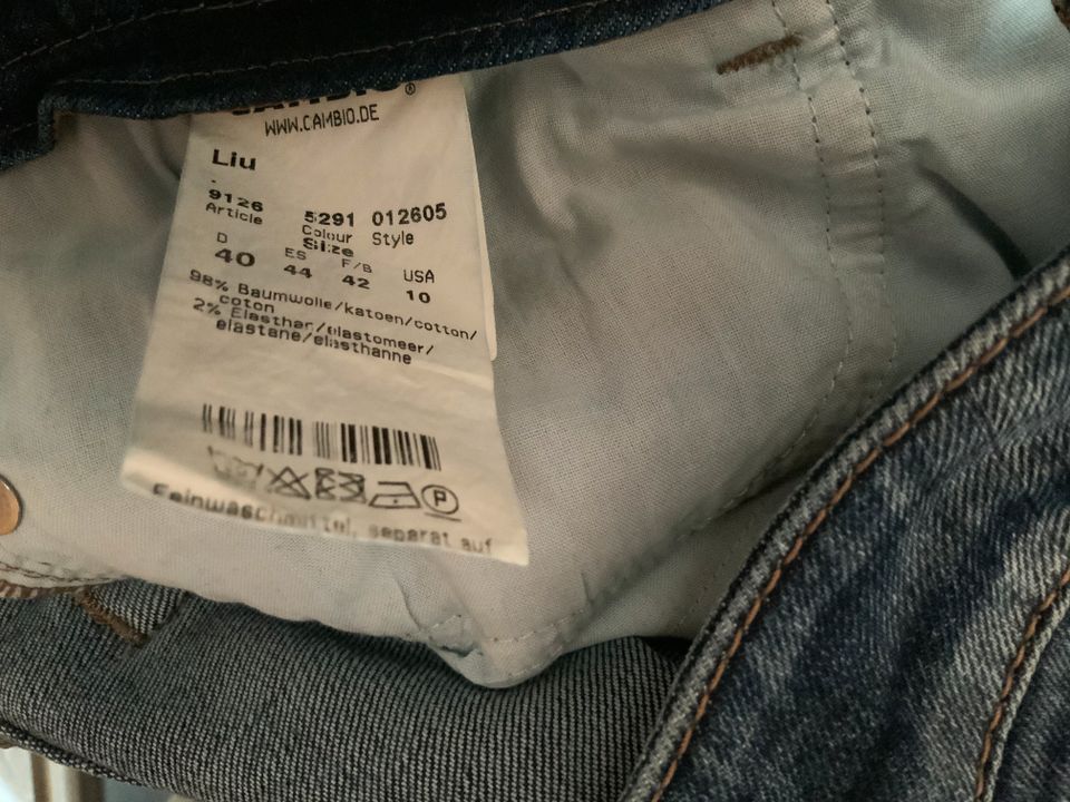 CAMBIO Damenjeans, Modell Lui,  Größe 40, neuwertig in Ludwigshafen