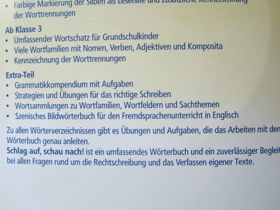 Wörterbuch für die Grundschule in Bayern - NEU!!! in Schönwald Oberfr.