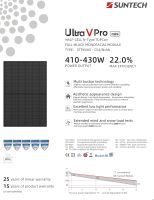 Suntech Solarmodul Photovoltaikmodul Ultra V Pro Solar PV Modul 420W Full Black Sachsen-Anhalt - Stendal Vorschau