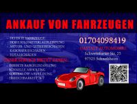 ✅Ankauf von Fahrzeugen aller Art ✅Unfallwagen ✅ Motorschaden ✅ Getriebeschaden ✅ Export PKW Bayern - Schwebheim Vorschau