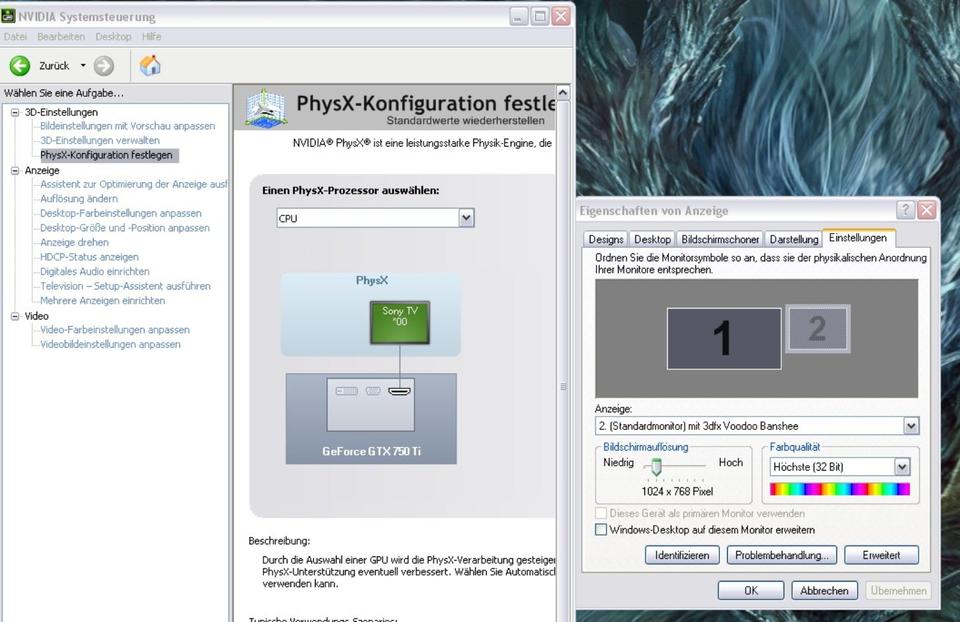 Windows XP PC Voodoo 3dfx Banshee Auzentech HomeTheater HD 4GB in Kelsterbach