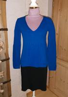 Benetton Strickpullover royal blau V-Neck S Bayern - Immenreuth Vorschau