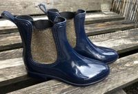 Molly Bracken Gummistiefel blau gold 37 Chelsea Boots neuwertig Innenstadt - Köln Altstadt Vorschau