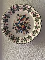 3 Wandteller handbemalt Porzellan Dekor Vögel Brandenburg - Falkensee Vorschau