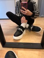 68,50 € ❤️ DKNY Plateau Sneaker schwarz weiß 38 Bayern - Schöllkrippen Vorschau