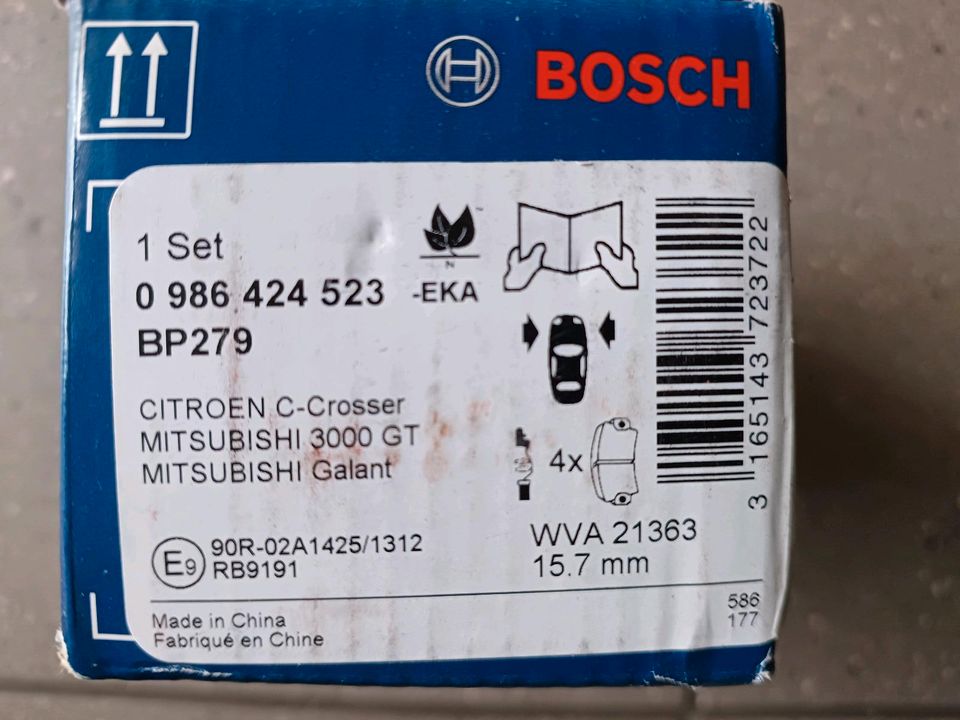 Bosch Bremsbelege (vorne) für Mitsubishi Outlander II in Büdingen