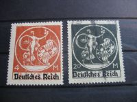 Briefmarken Deutsches Reich MiNr. 135II Falz und 138II gestempelt Baden-Württemberg - Konstanz Vorschau