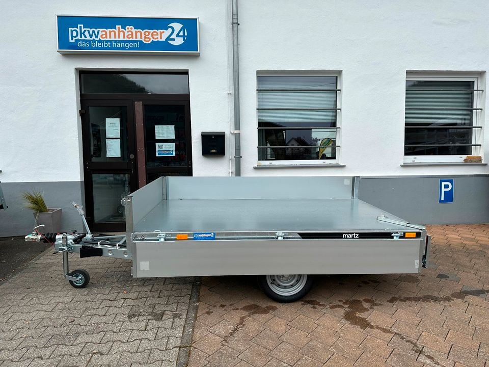 Martz Heckkipper Rückwärtskipper Alu 254x153cm 1300-1500kg in Monzingen