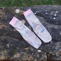 2 Paar Socken Strümpfe einzigartig Unikat für Mama bio im Set ? Parchim - Landkreis - Plate Vorschau