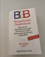 Bürgerliches Gesetzbuch 80. Auflage Niedersachsen - Gifhorn Vorschau