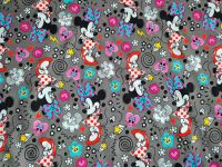 Minnie Mouse Jersey Stoff Disney Stoffe Kinderstoff Farbenmix Bayern - Wartenberg Vorschau