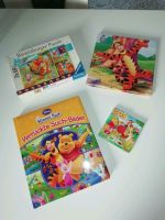Winnie Pooh Set Tigger Buch Lernbuch Spiel Puzzle Bild Wandbild Stuttgart - Mühlhausen Vorschau