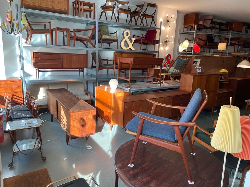 ◤ Esszimmerstühle Modell 71 von Arne Hovmand Olsen für Mogens Kold Stuhl Esstisch Teakholz Teak mid Century Vintage 50er 60er 70er Retro Esszimmer Dänisch Design Danish in Berlin