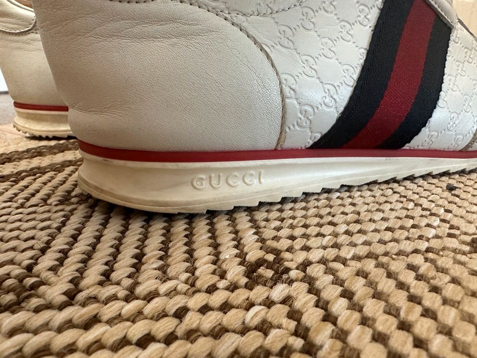 Gucci Sneaker aus Leder - Micro Guccissima 233334 in Berlin