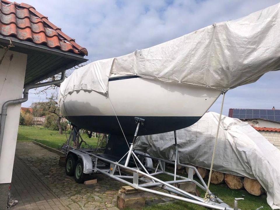 Segelboot "Jeanneau Sangria" mit Trailer zu verkaufen in Ueckermuende