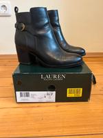 Ralph Lauren Ginelle Leder Boots Stiefeletten Hessen - Bad Vilbel Vorschau