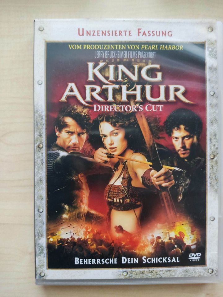 2 x DVD - Gandhi und King Arthur - Schnäppchen in Oberthulba