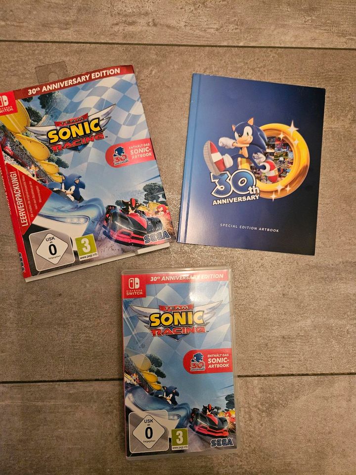 Nintendo switch Spiel Sonic Racing inkl Artbook in Duisburg