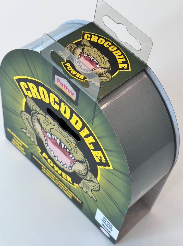 Pattex Crocodile Power Tape 2x30m 50mm silber (Gaffa, Panzertape) in Merzig