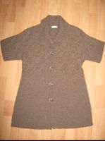 Bonita - Braune Strickjacke Gr.L - Kurzarm - mit Alpaka Niedersachsen - Dörverden Vorschau