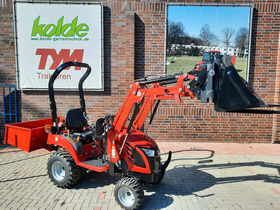 TYM T194 Traktor Trecker Frontlader Schaufel Palettengabel Mulde in  Niedersachsen - Wallenhorst | Gebrauchte Agrarfahrzeuge kaufen | eBay  Kleinanzeigen ist jetzt Kleinanzeigen