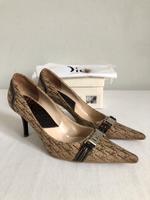 Dior Pumps High Heels Schuhe Kitten Heels Monogram 39 Braun Neuhausen-Nymphenburg - Nymphenburg Vorschau