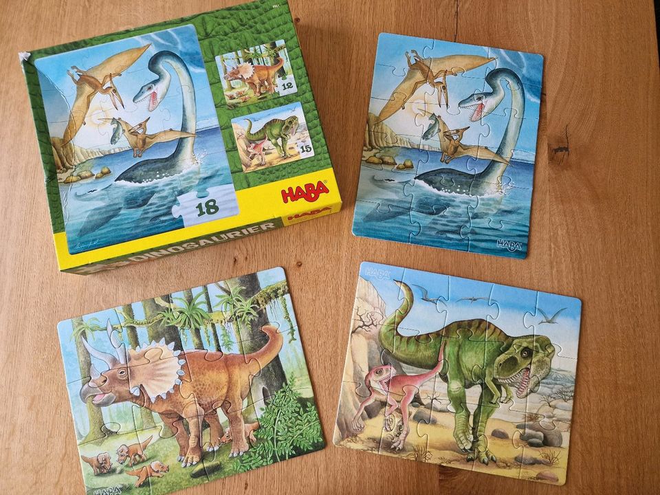Dinosaurier Puzzle HABA in Neuhaus-Schierschnitz