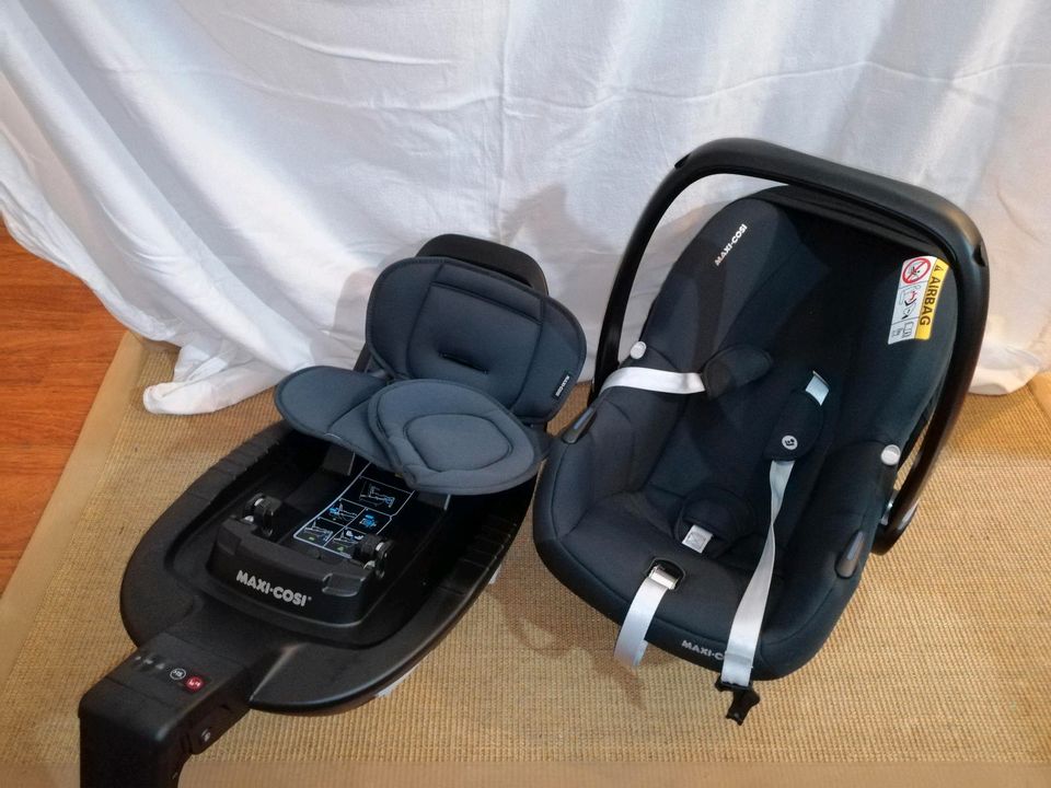 Maxi cosi cabriofix isize babyschale mit familyfix 3 in Wermelskirchen