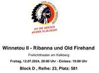 3 Karten Karl May 12.7 / 20 Uhr (2  erw / 1 Kind) plus 1x? Eimsbüttel - Hamburg Lokstedt Vorschau